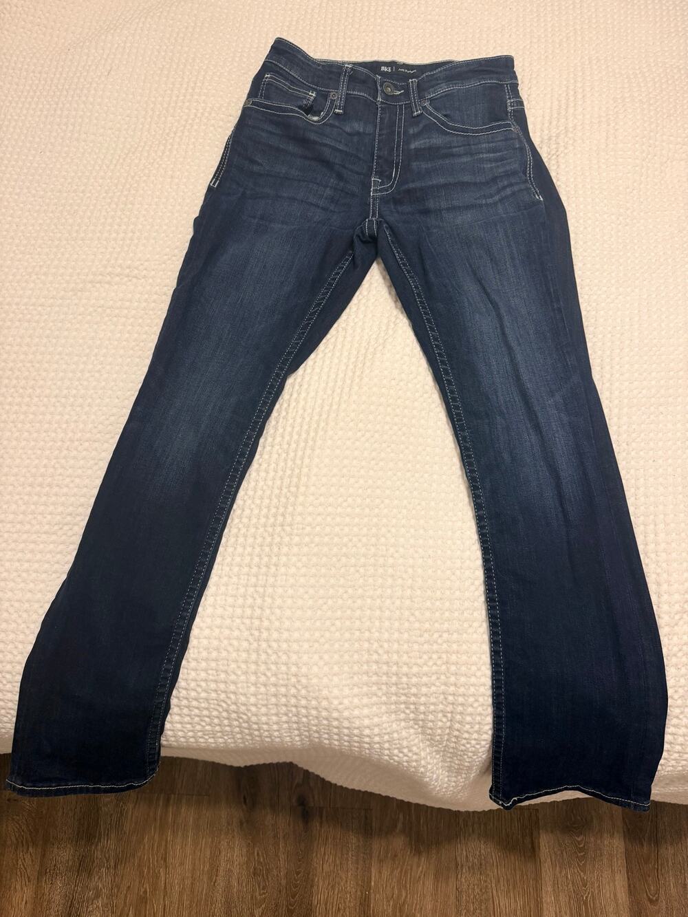BKE Jake Straight Jeans 30x32